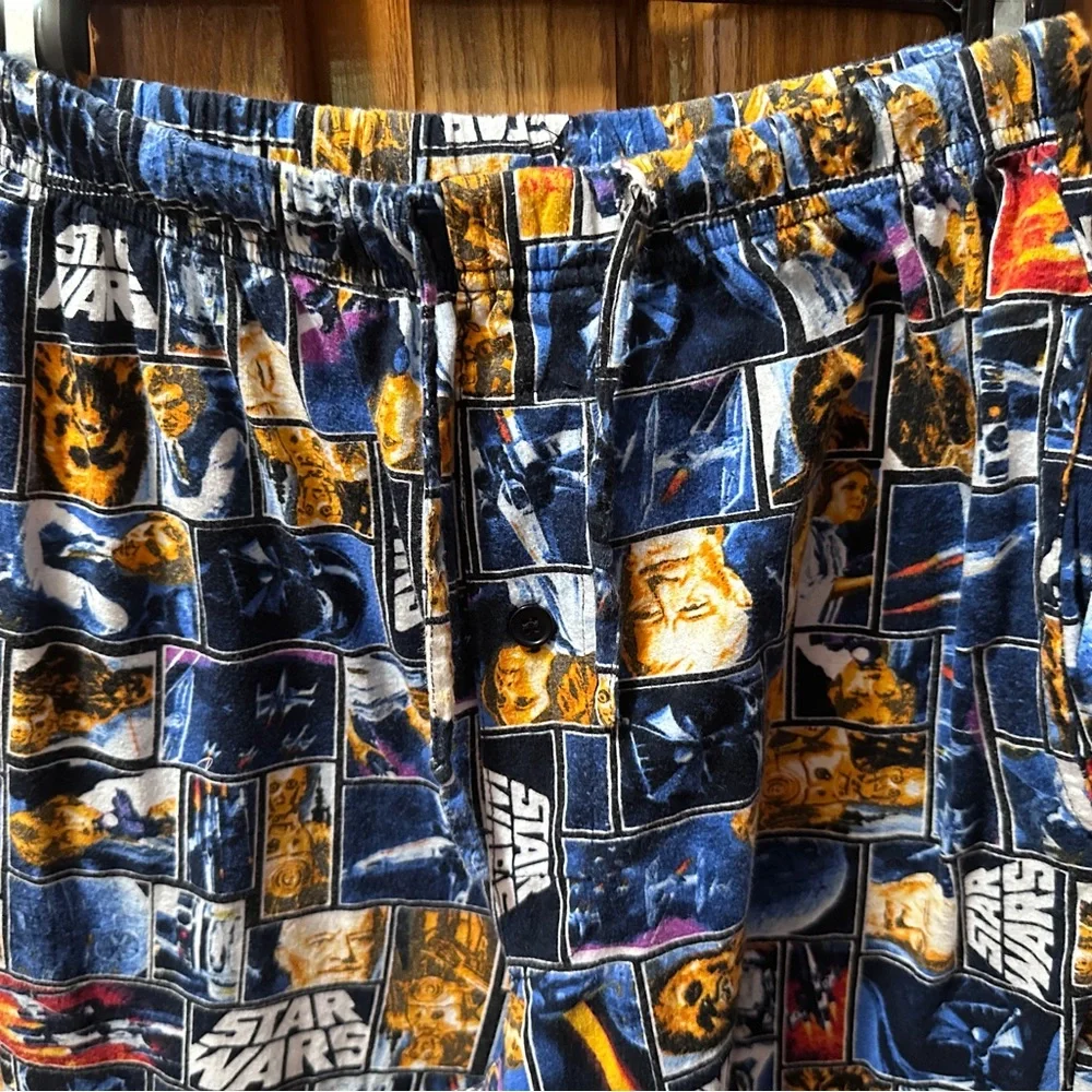 Star‎ Wars Graphic Boys Pajama Pants Size S 24” Waist